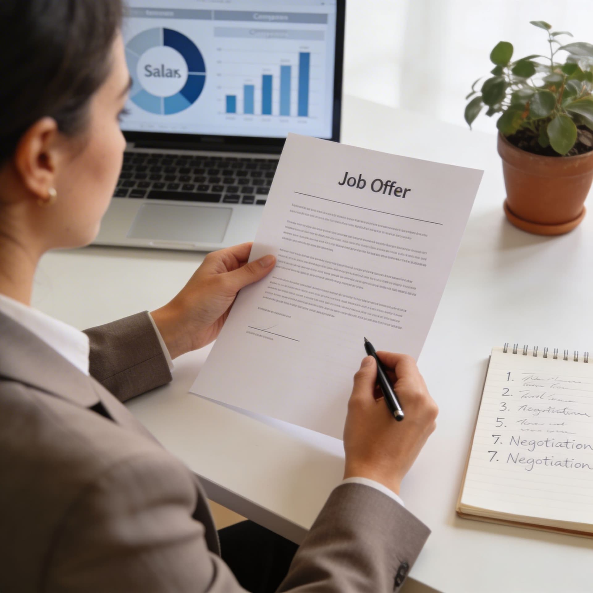 salary negotiation, how to negotiate salary visual guide