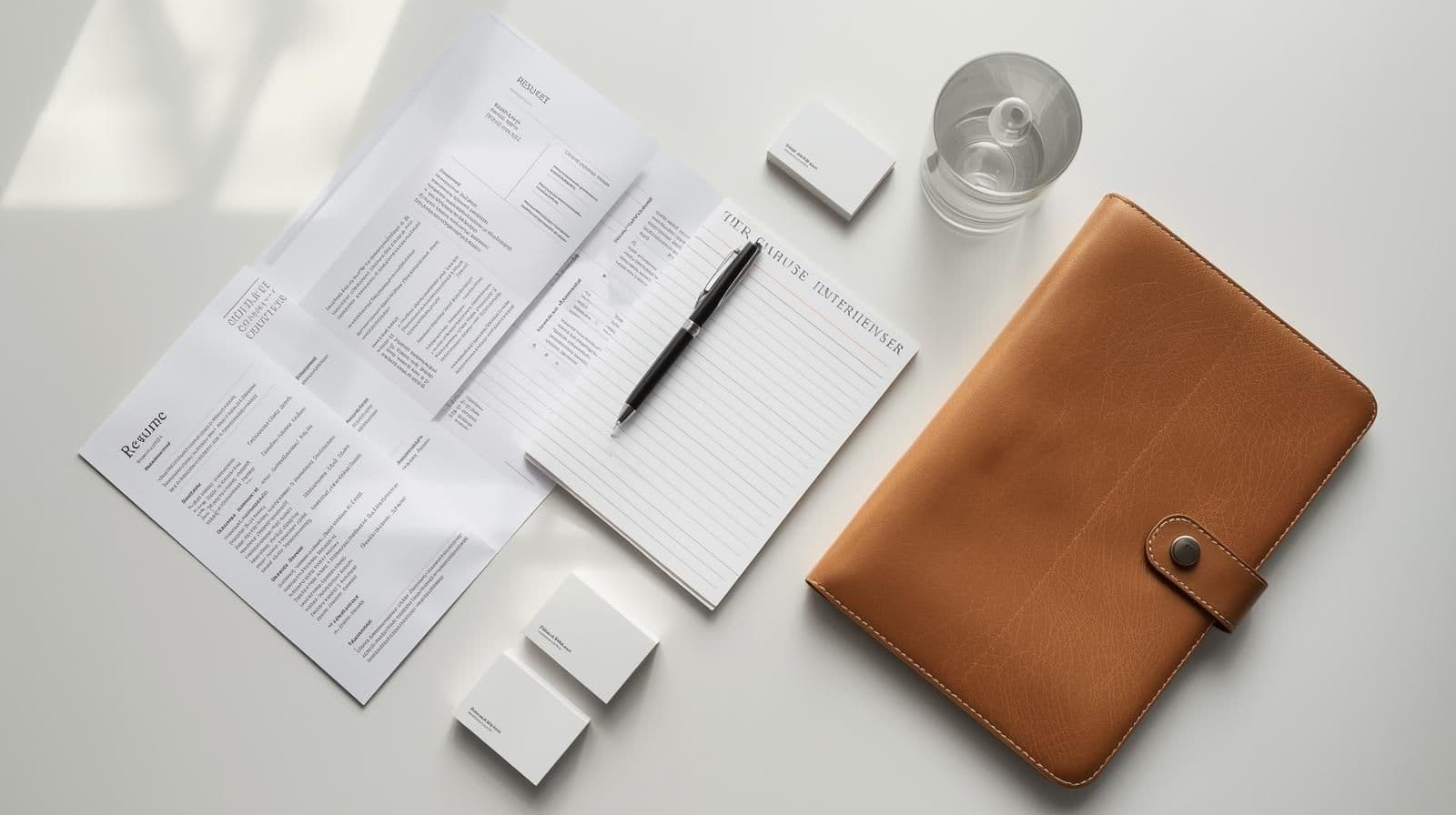 what to take on interview, interview checklist, job interview preparation